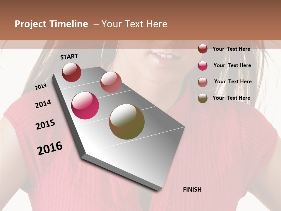 Per On Li Ten Writing PowerPoint Template
