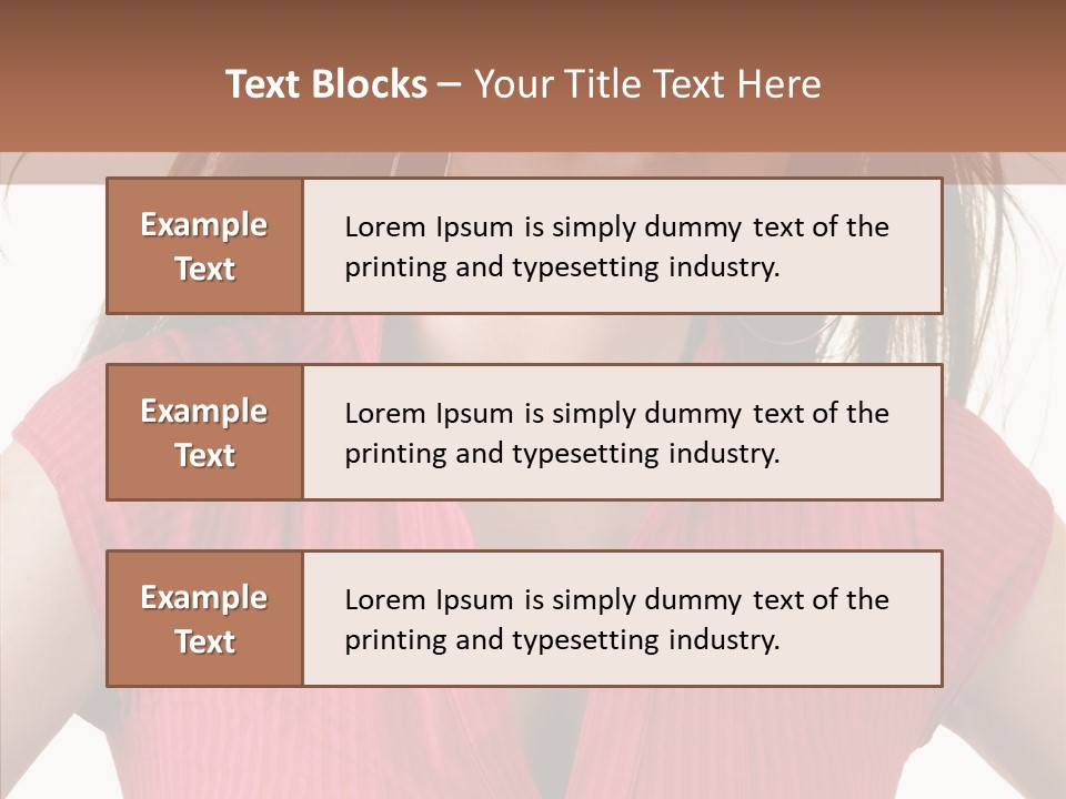 Per On Li Ten Writing PowerPoint Template