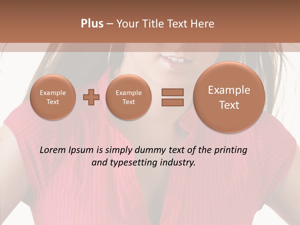 Per On Li Ten Writing PowerPoint Template
