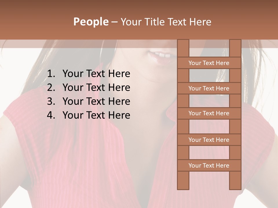 Per On Li Ten Writing PowerPoint Template