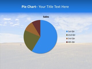 Sky Prairie Wheat PowerPoint Template