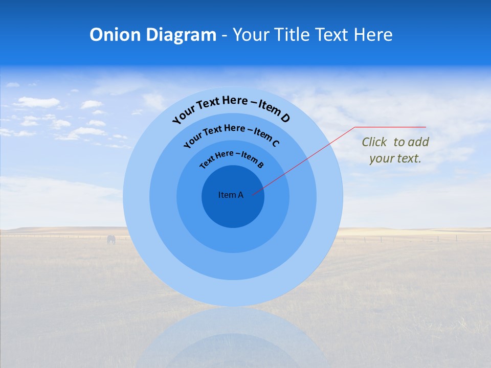 Sky Prairie Wheat PowerPoint Template