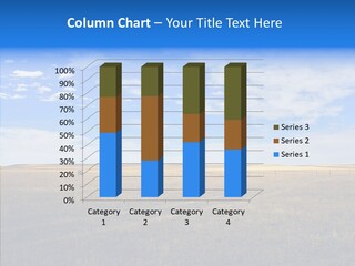 Sky Prairie Wheat PowerPoint Template