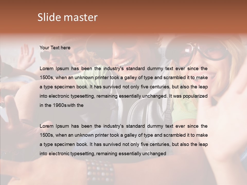 Management Happy Board PowerPoint Template