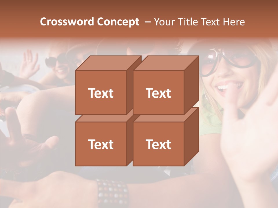 Management Happy Board PowerPoint Template