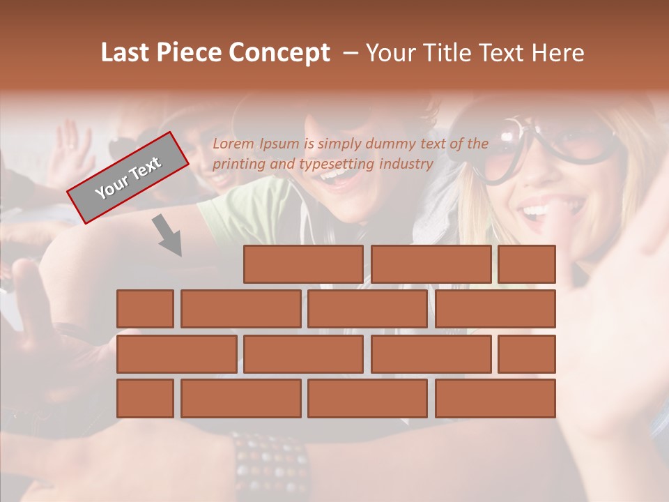 Management Happy Board PowerPoint Template