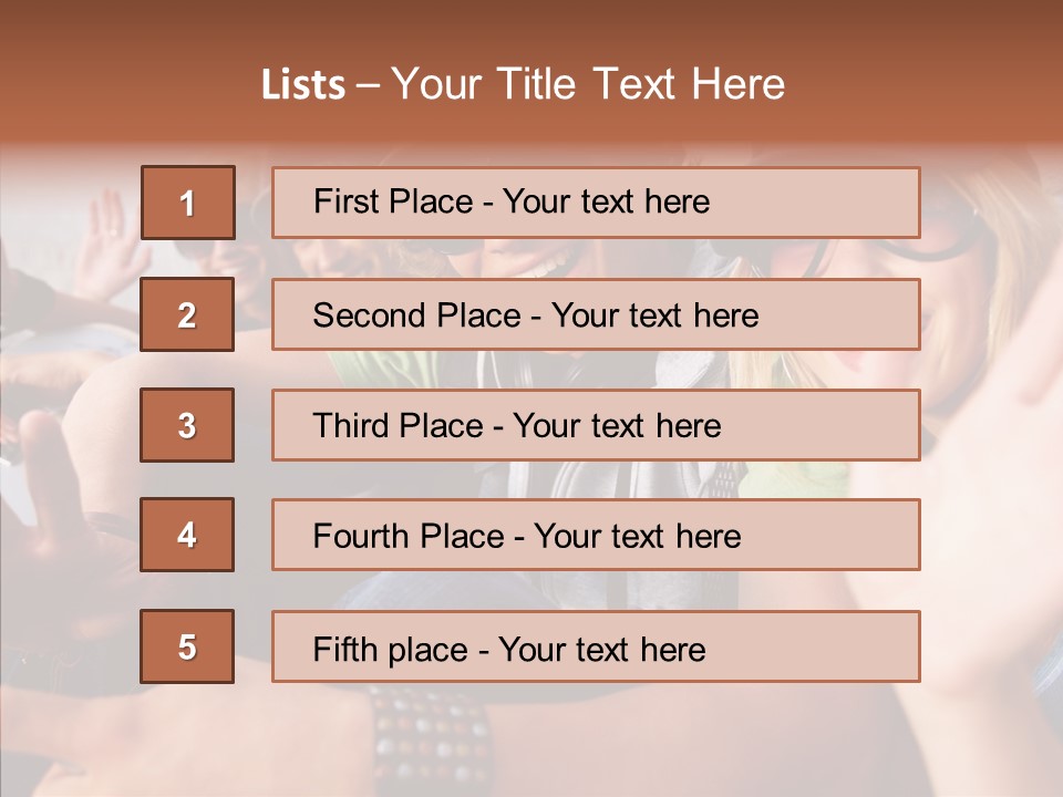 Management Happy Board PowerPoint Template