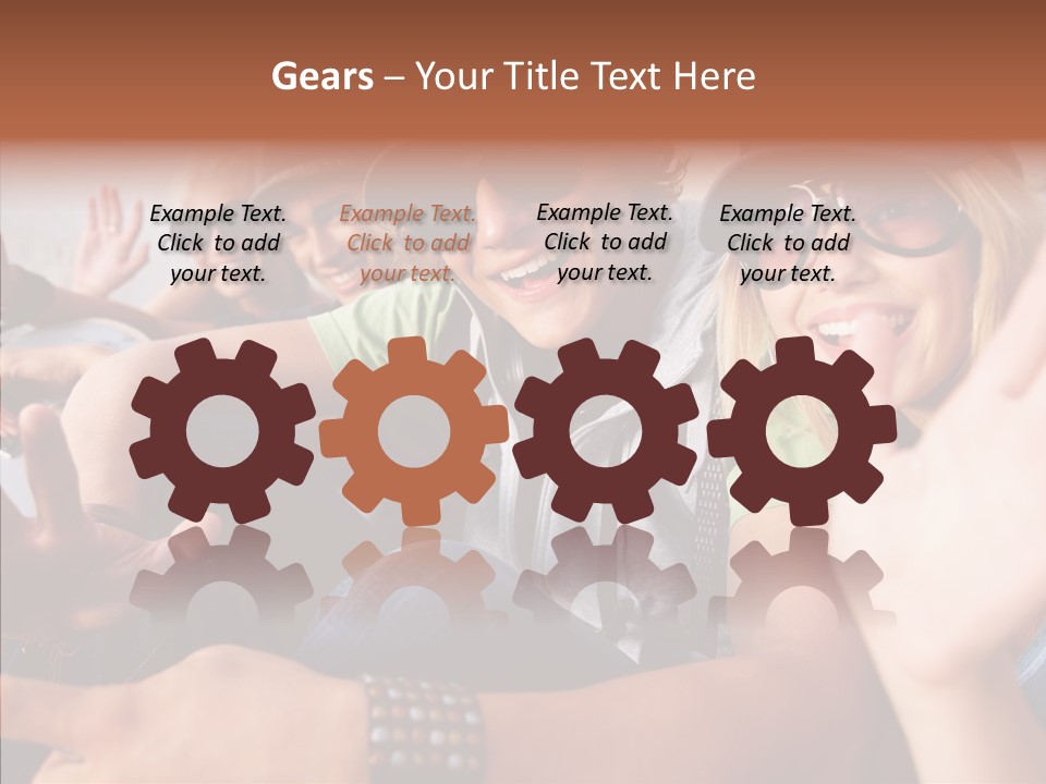 Management Happy Board PowerPoint Template