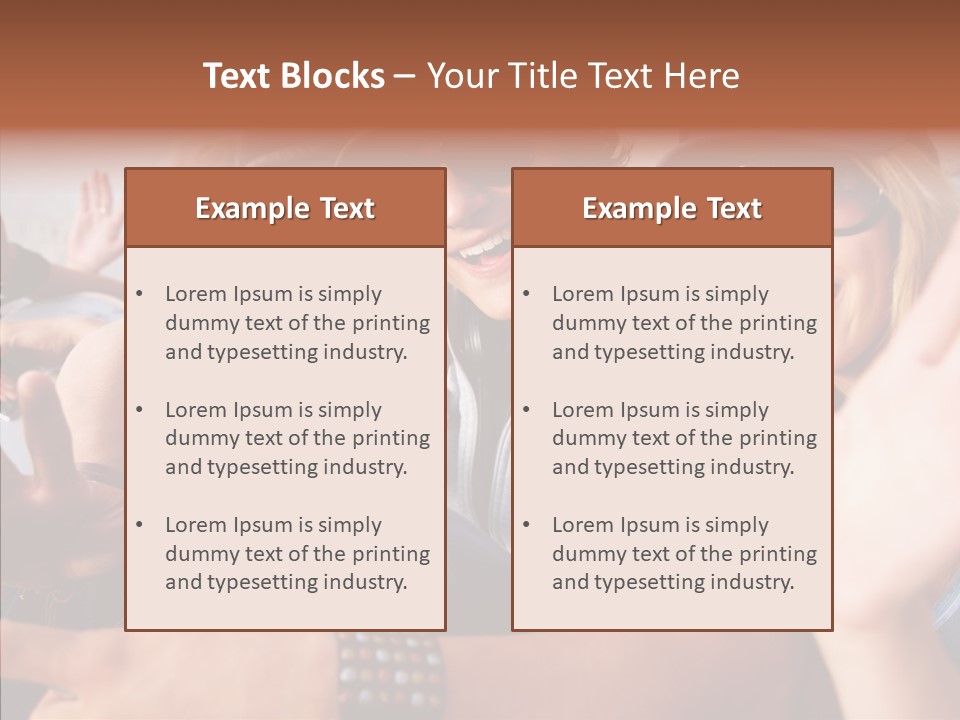 Management Happy Board PowerPoint Template