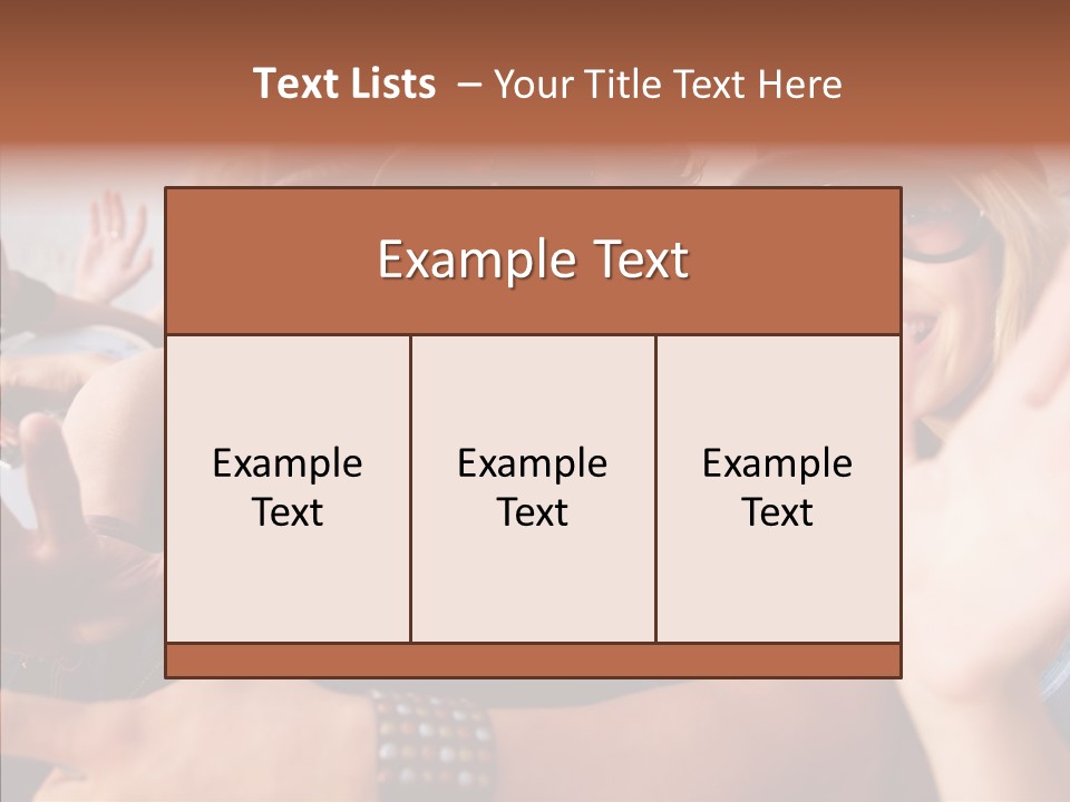 Management Happy Board PowerPoint Template