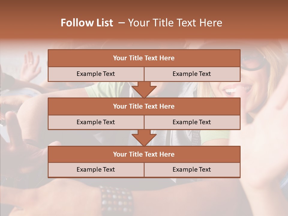 Management Happy Board PowerPoint Template