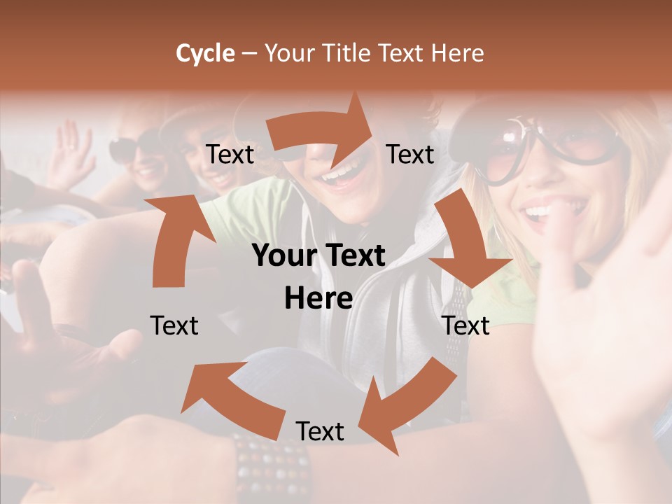 Management Happy Board PowerPoint Template