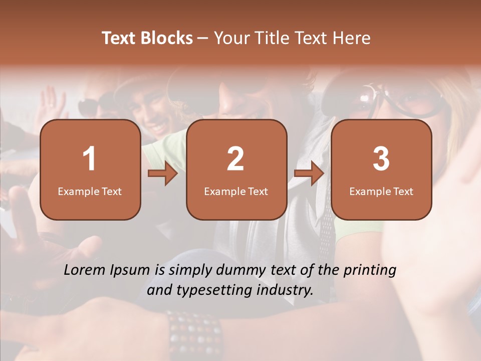 Management Happy Board PowerPoint Template