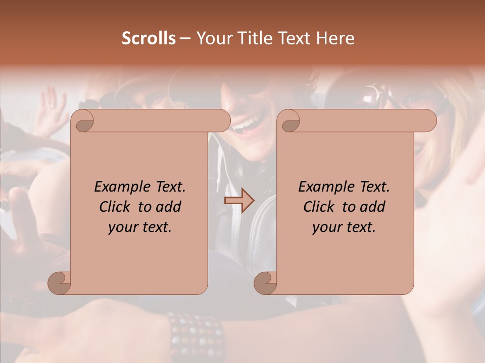 Management Happy Board PowerPoint Template