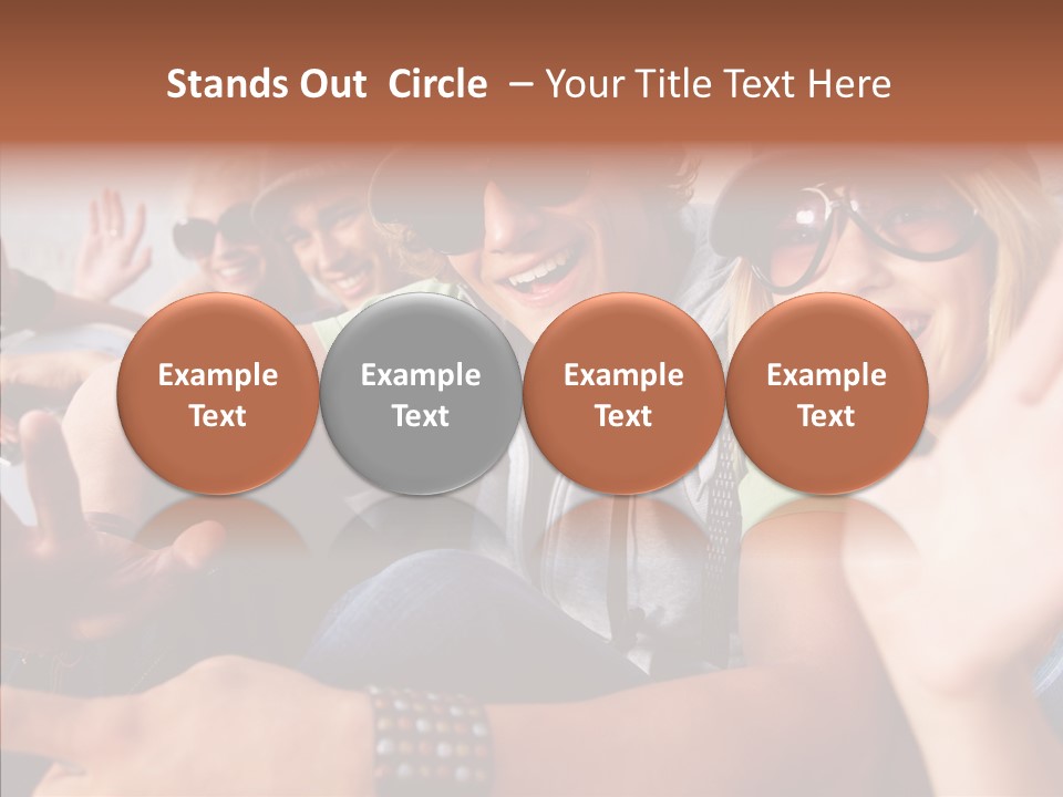 Management Happy Board PowerPoint Template