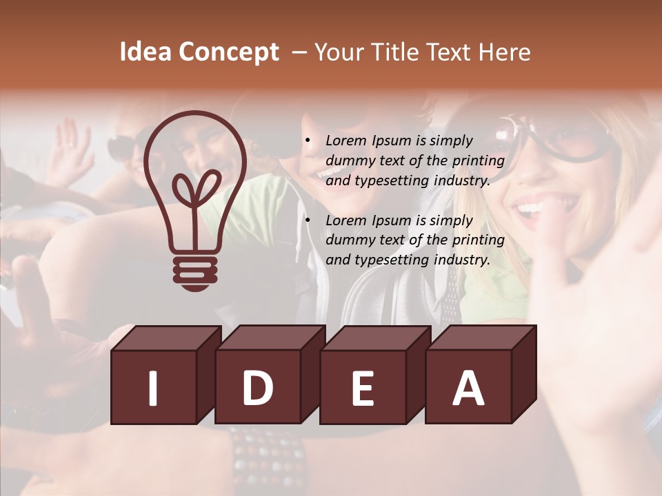 Management Happy Board PowerPoint Template