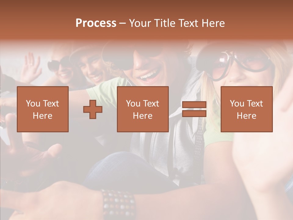 Management Happy Board PowerPoint Template