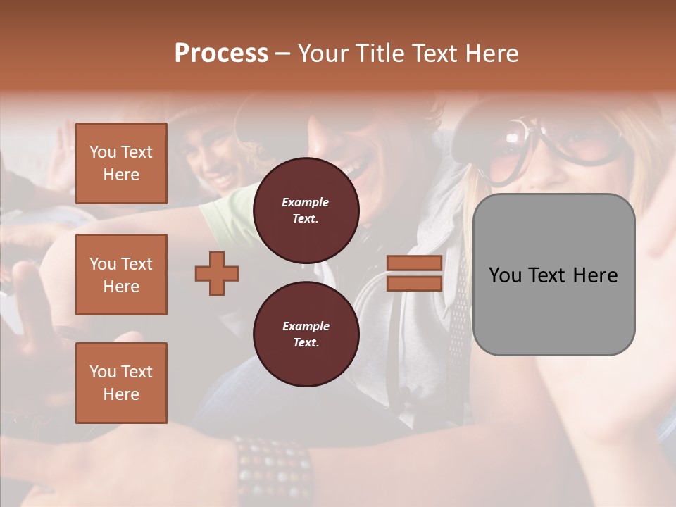 Management Happy Board PowerPoint Template