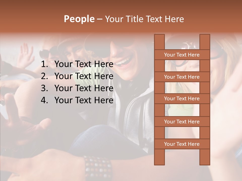 Management Happy Board PowerPoint Template