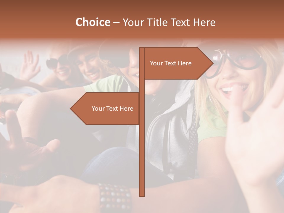 Management Happy Board PowerPoint Template