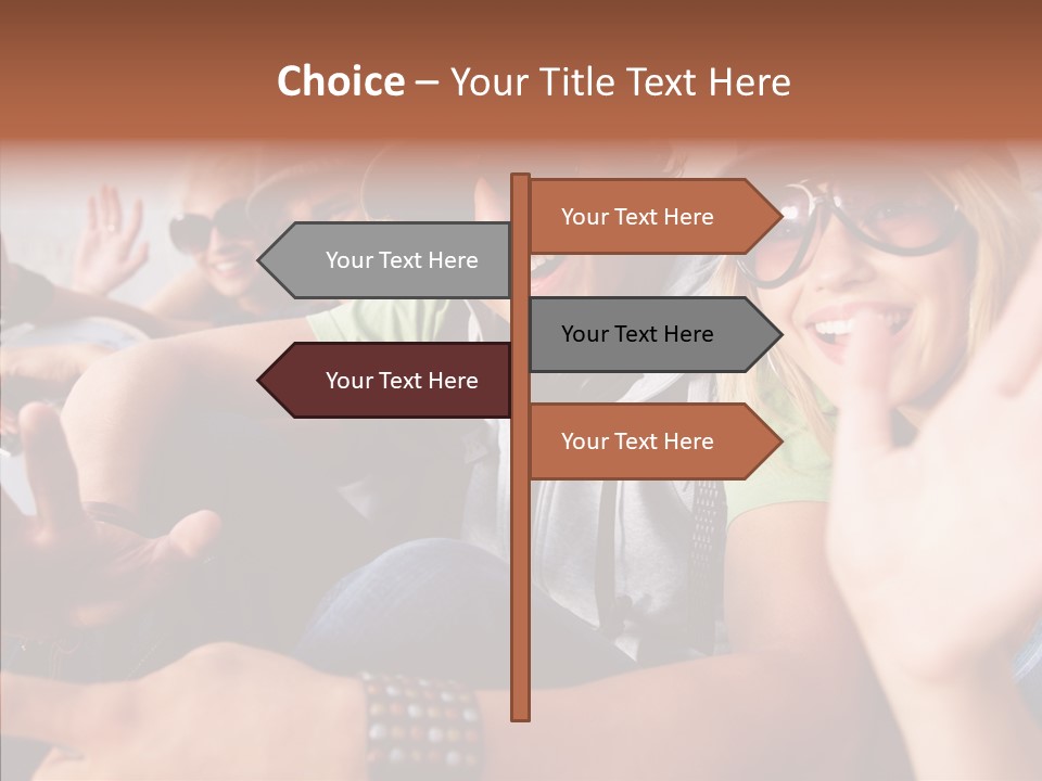 Management Happy Board PowerPoint Template