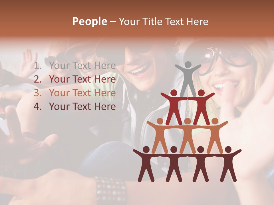 Management Happy Board PowerPoint Template