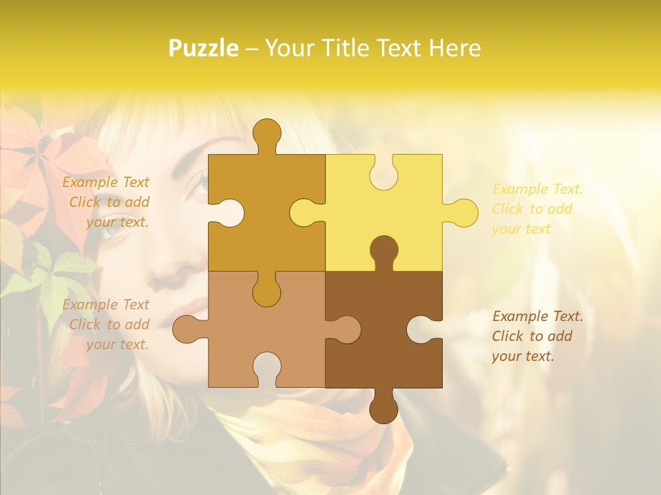 Beautiful Pure Single PowerPoint Template