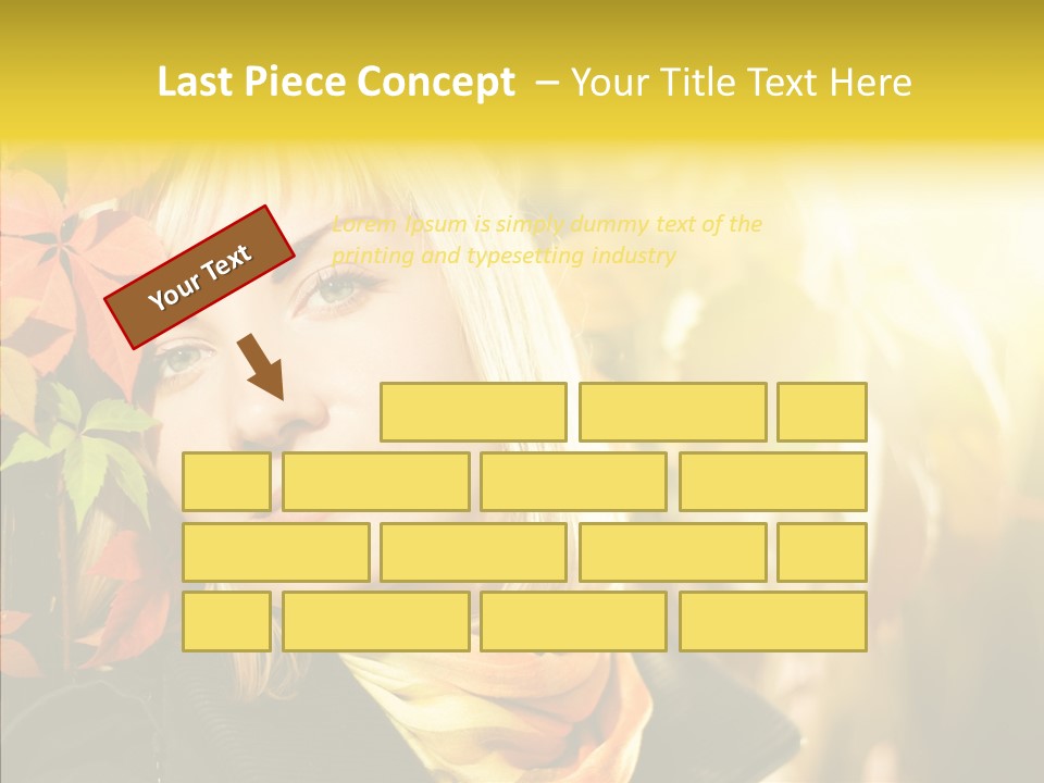 Beautiful Pure Single PowerPoint Template