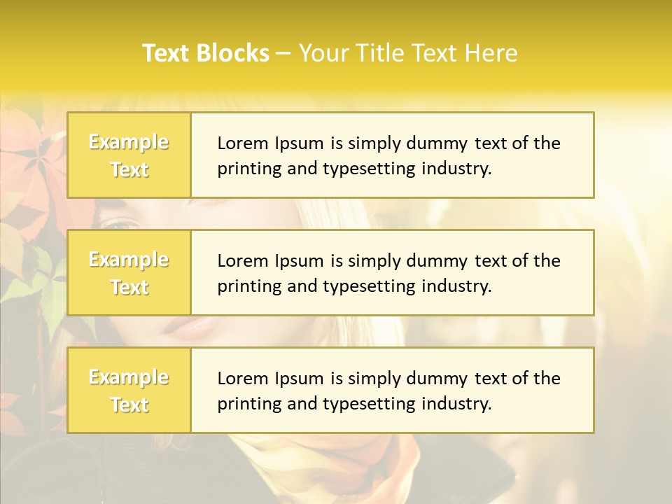 Beautiful Pure Single PowerPoint Template