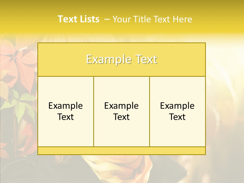 Beautiful Pure Single PowerPoint Template