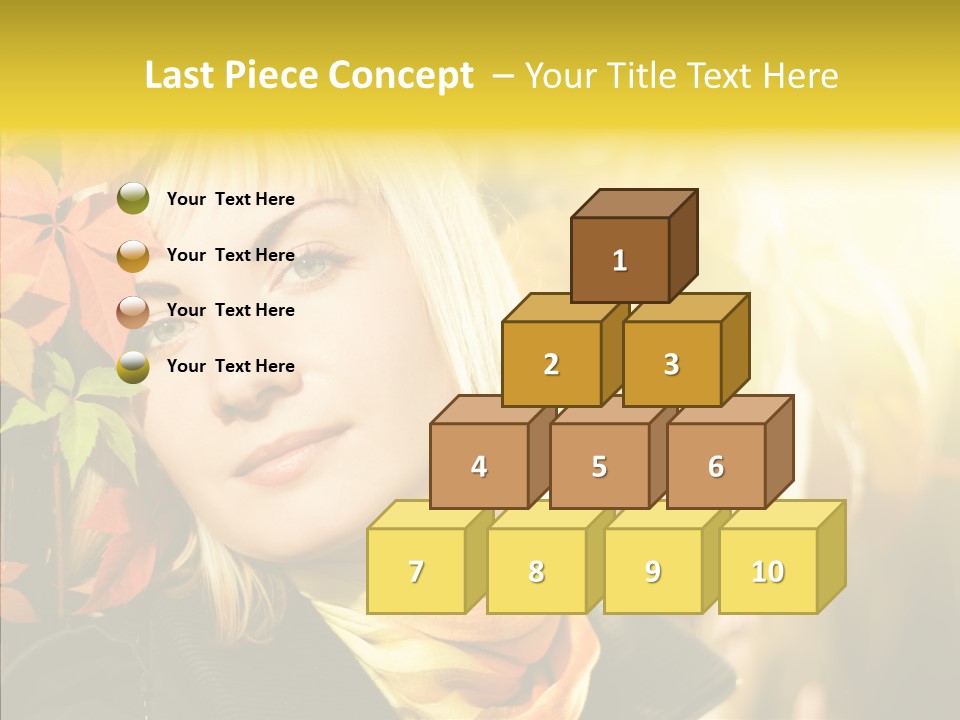 Beautiful Pure Single PowerPoint Template