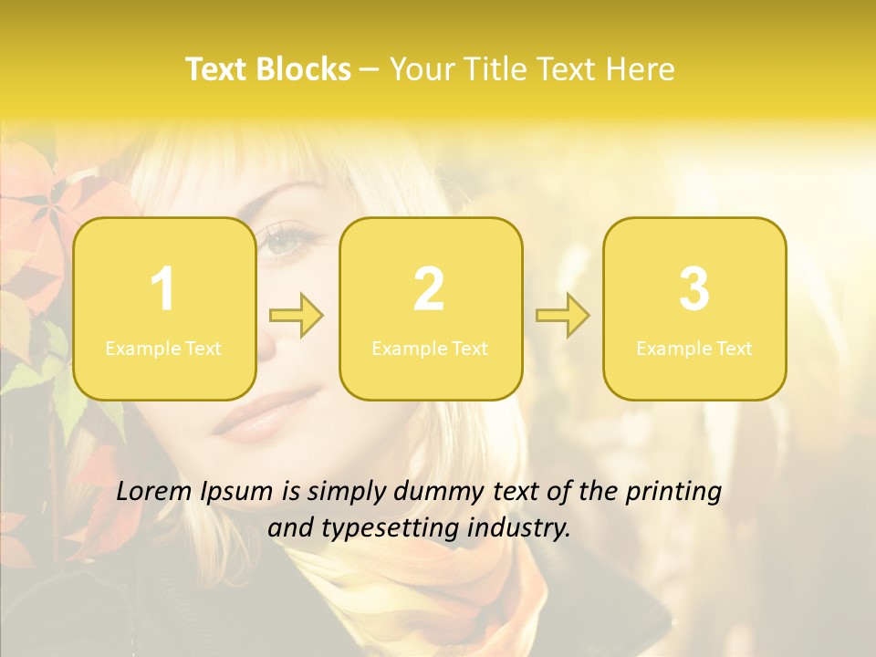 Beautiful Pure Single PowerPoint Template