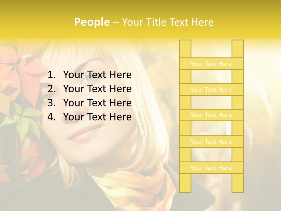 Beautiful Pure Single PowerPoint Template