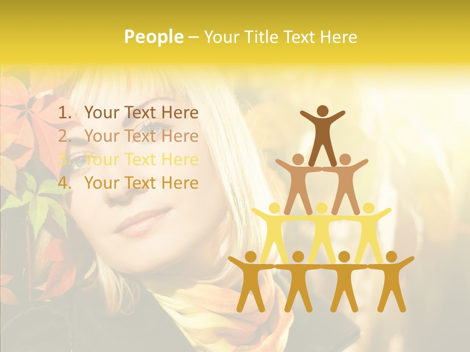 Beautiful Pure Single PowerPoint Template