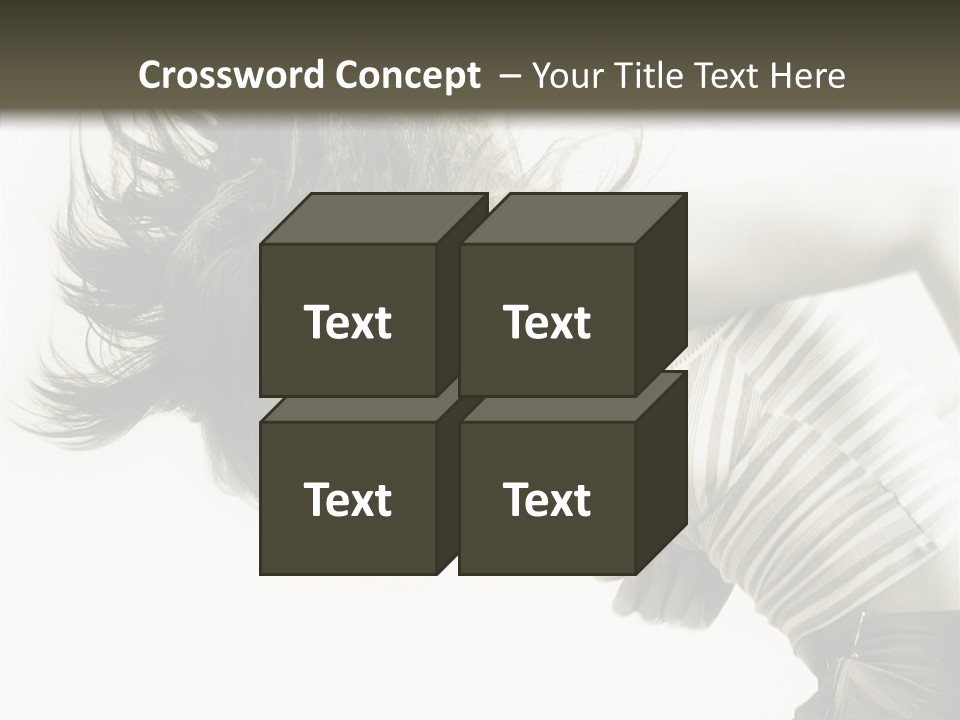 Profile Women Art PowerPoint Template