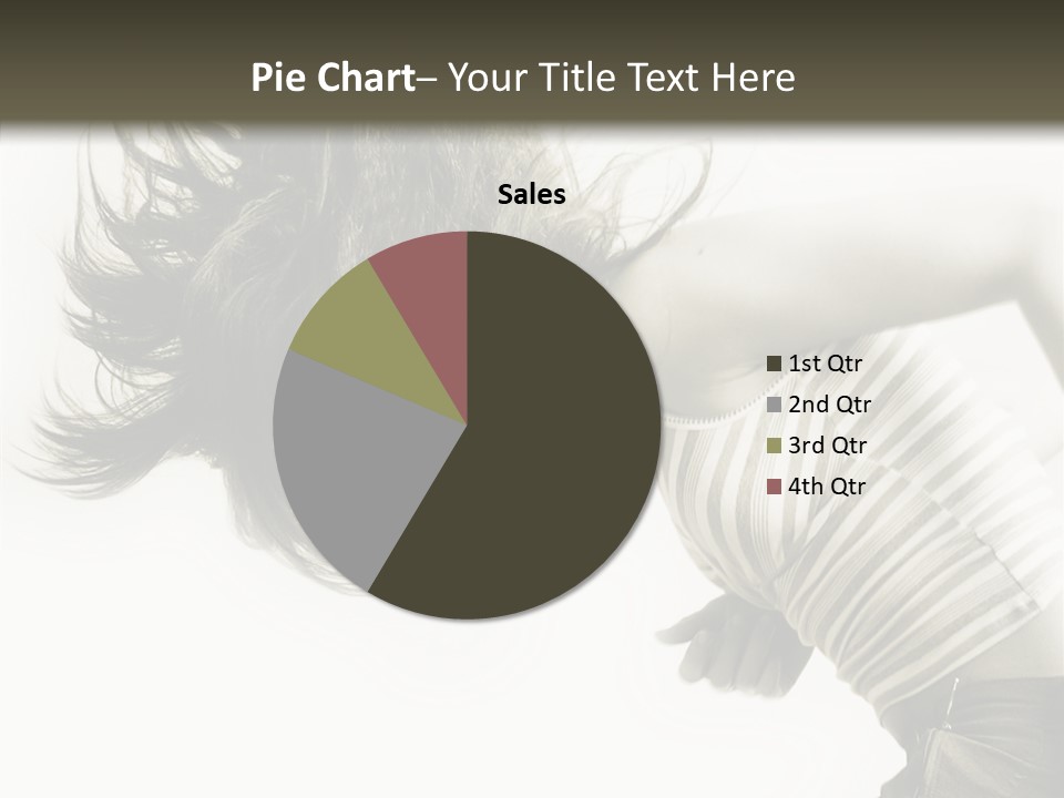 Profile Women Art PowerPoint Template