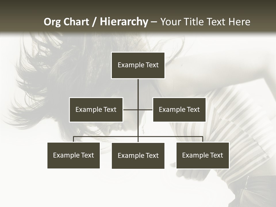 Profile Women Art PowerPoint Template