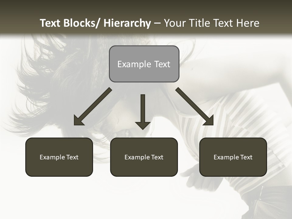 Profile Women Art PowerPoint Template