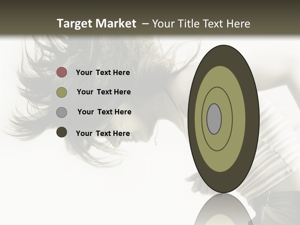 Profile Women Art PowerPoint Template