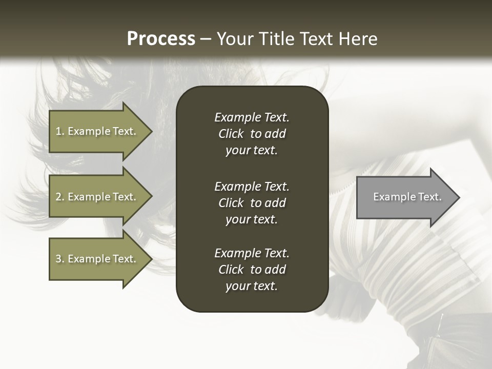 Profile Women Art PowerPoint Template