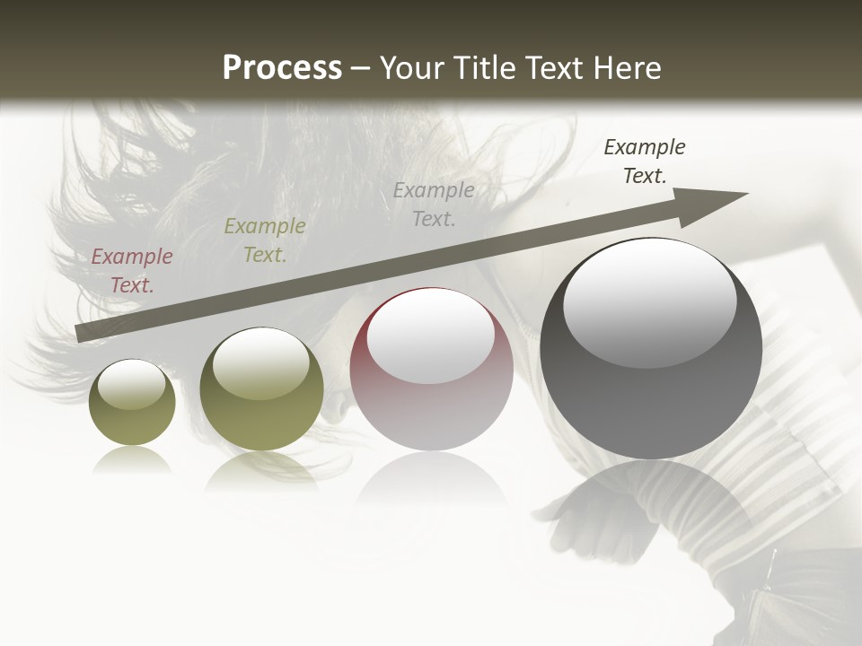 Profile Women Art PowerPoint Template