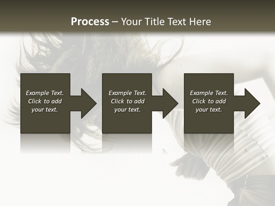 Profile Women Art PowerPoint Template