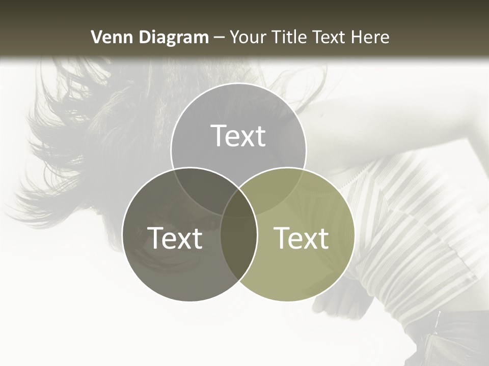 Profile Women Art PowerPoint Template