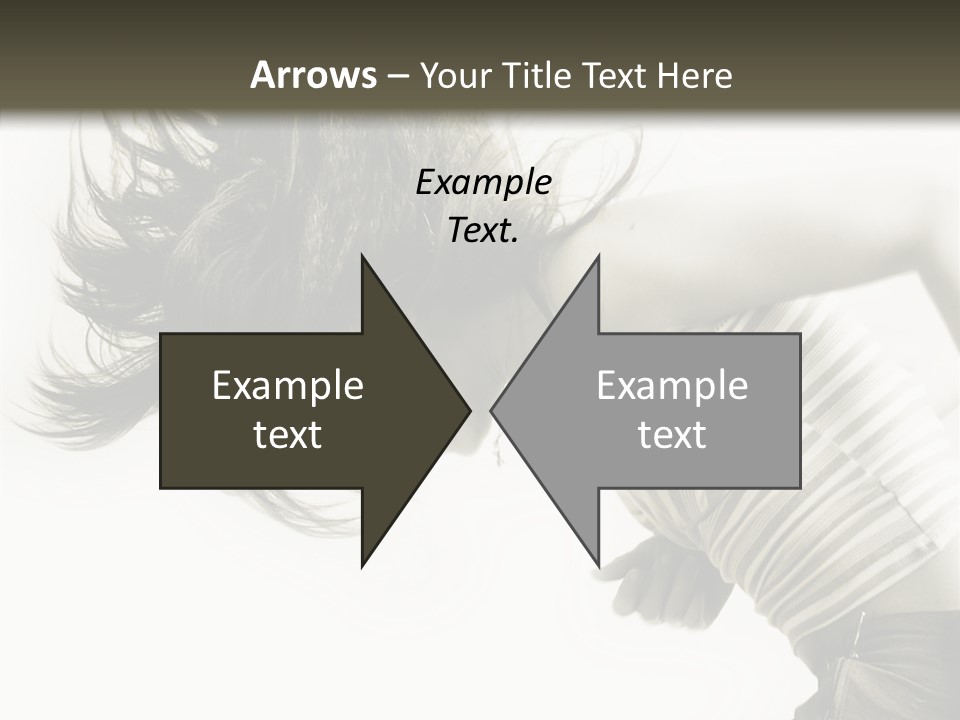 Profile Women Art PowerPoint Template