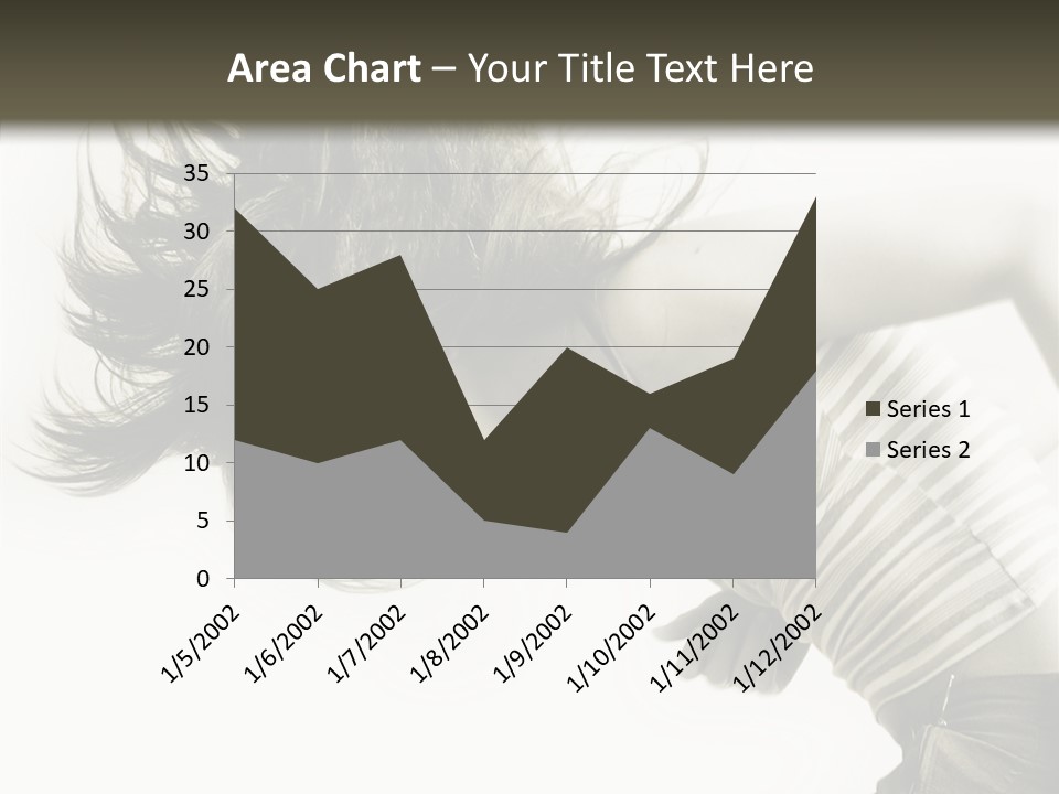 Profile Women Art PowerPoint Template