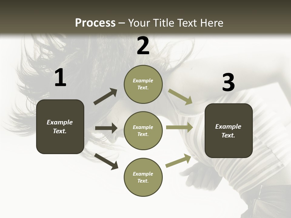 Profile Women Art PowerPoint Template