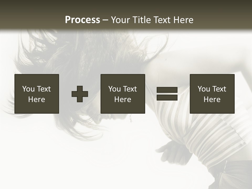 Profile Women Art PowerPoint Template