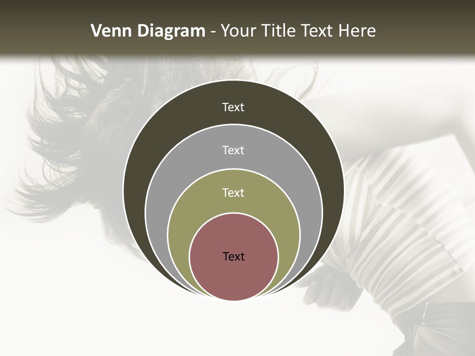 Profile Women Art PowerPoint Template