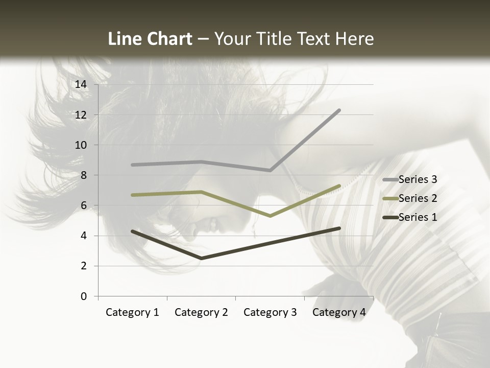 Profile Women Art PowerPoint Template