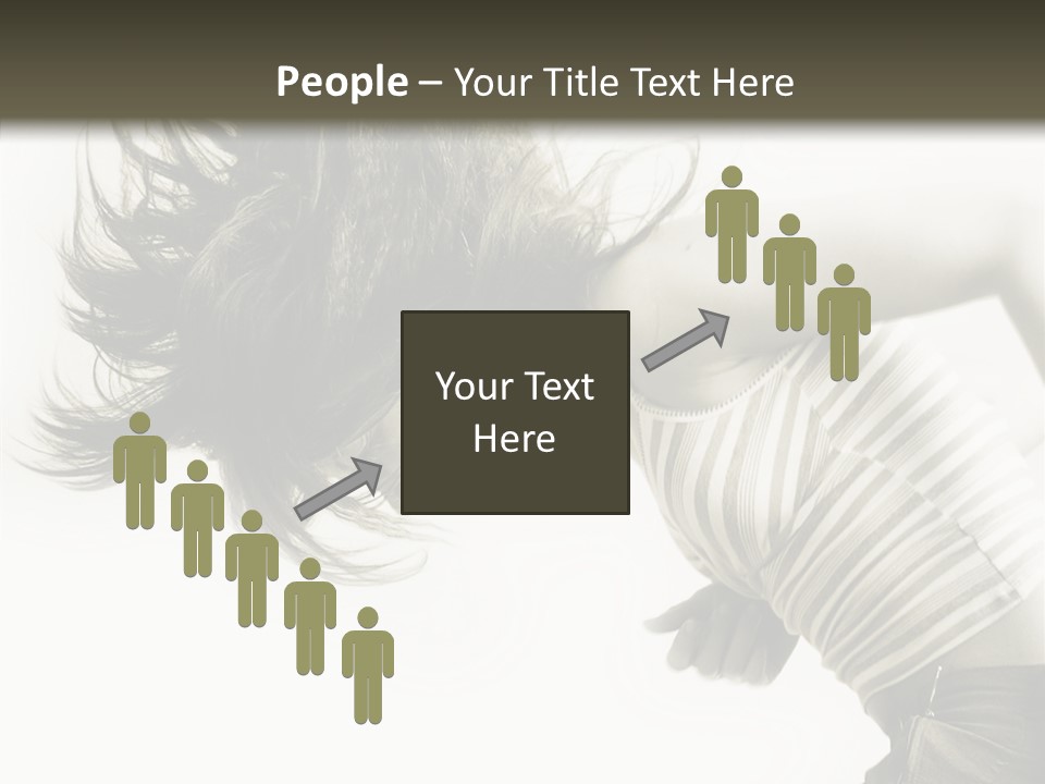 Profile Women Art PowerPoint Template